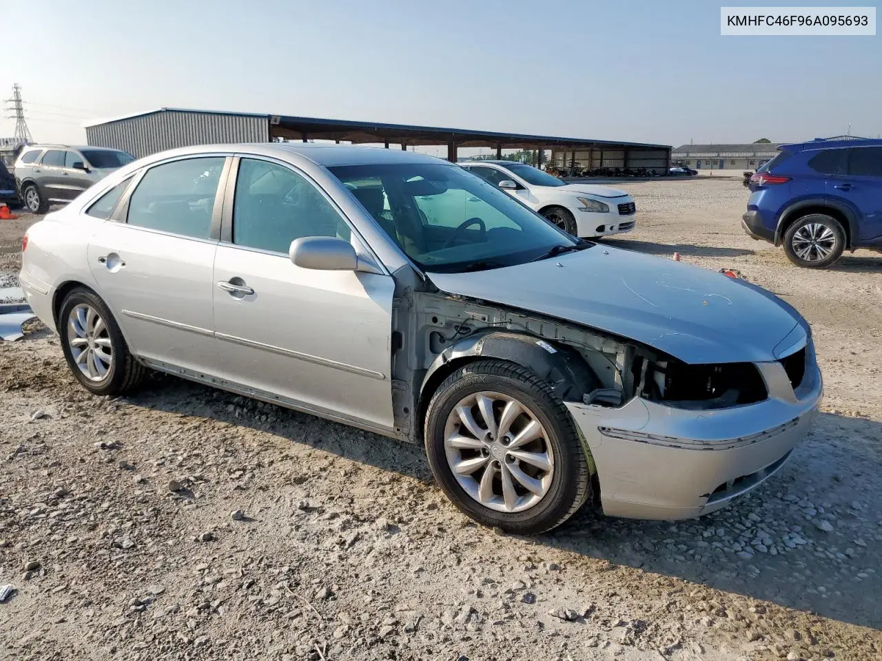 2006 Hyundai Azera Se VIN: KMHFC46F96A095693 Lot: 59226015