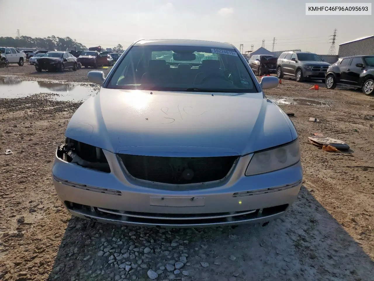 2006 Hyundai Azera Se VIN: KMHFC46F96A095693 Lot: 59226015