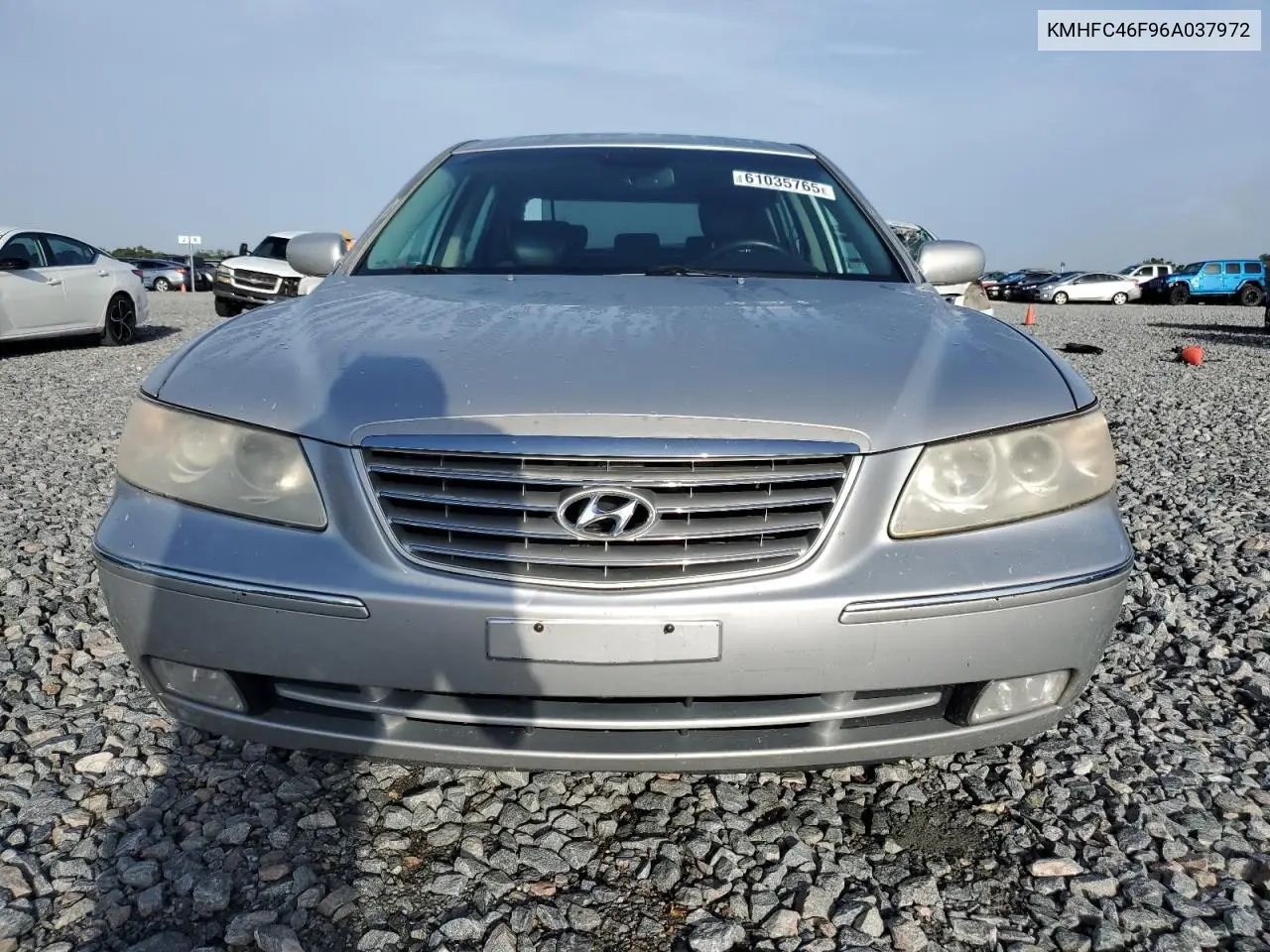 2006 Hyundai Azera Se VIN: KMHFC46F96A037972 Lot: 61035765