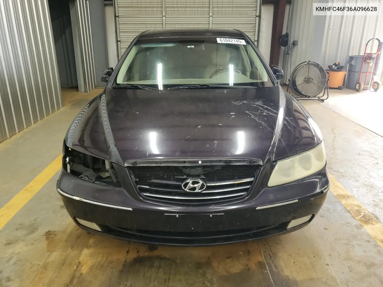 2006 Hyundai Azera Se VIN: KMHFC46F36A096628 Lot: 61042145