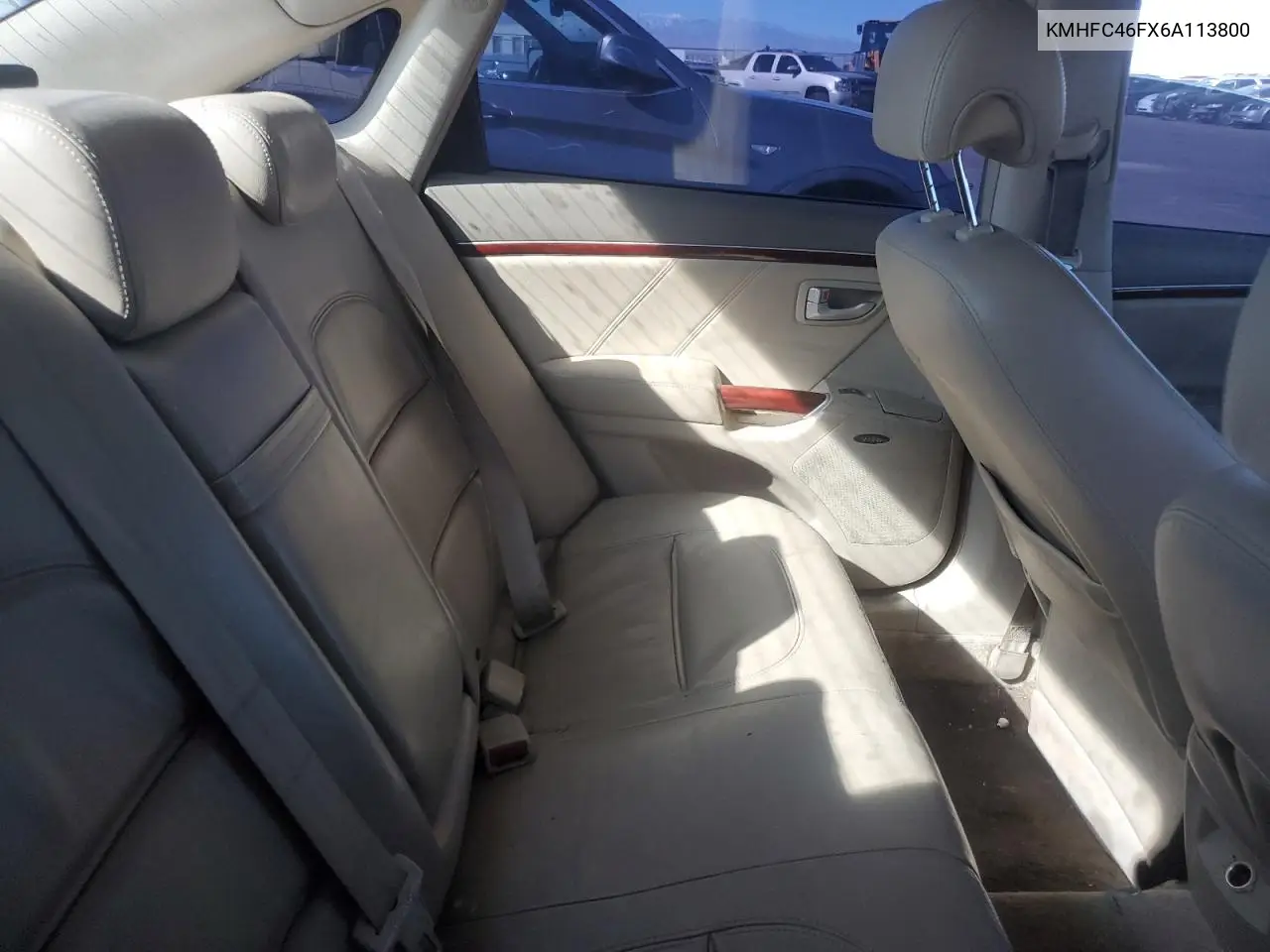 2006 Hyundai Azera Se VIN: KMHFC46FX6A113800 Lot: 61736005