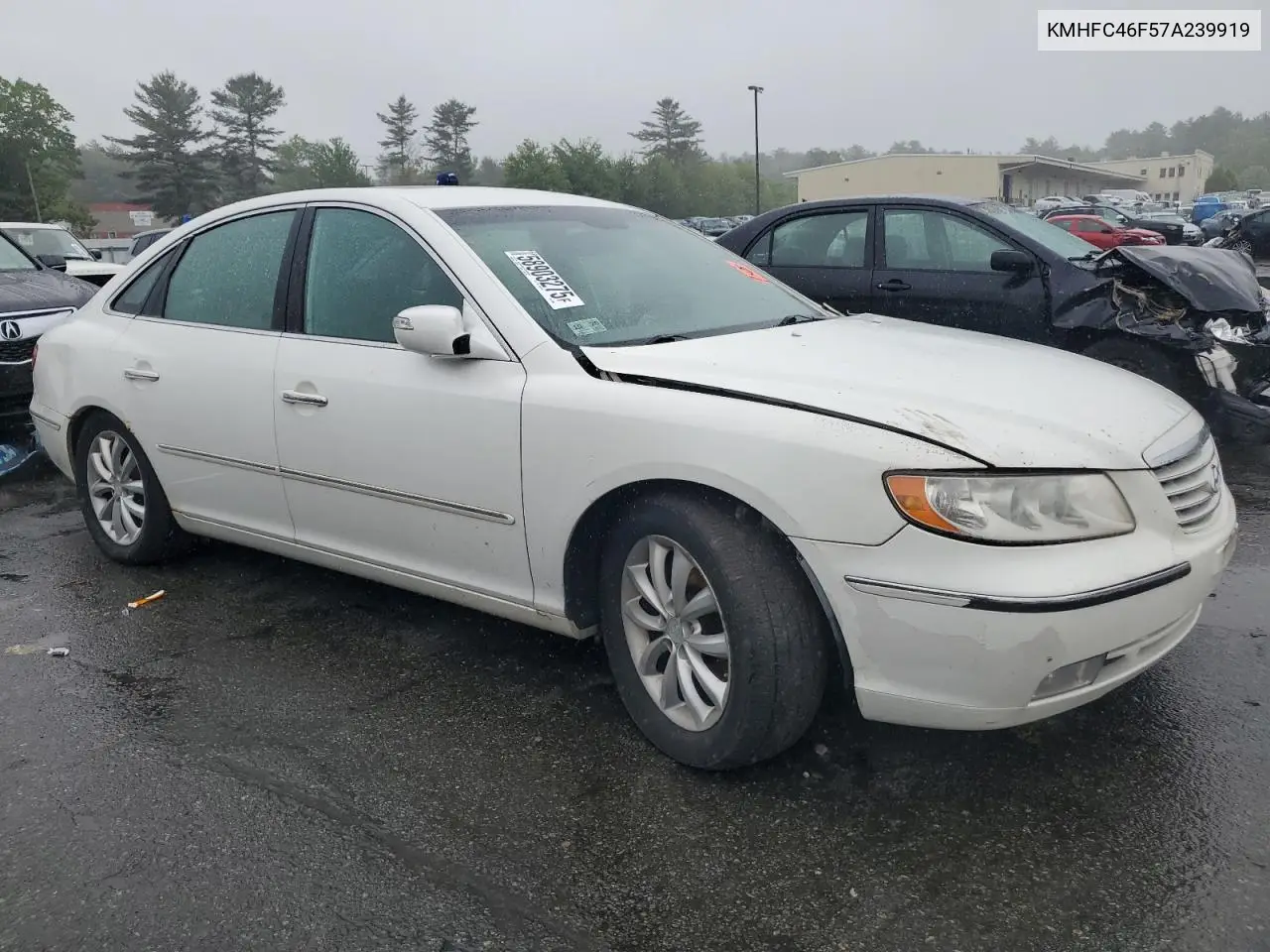 2007 Hyundai Azera Se VIN: KMHFC46F57A239919 Lot: 58903275