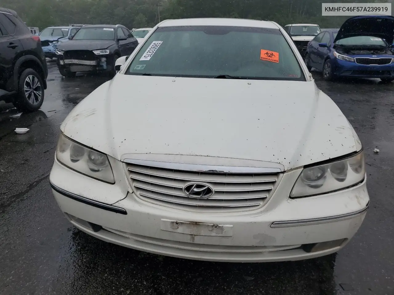 2007 Hyundai Azera Se VIN: KMHFC46F57A239919 Lot: 58903275