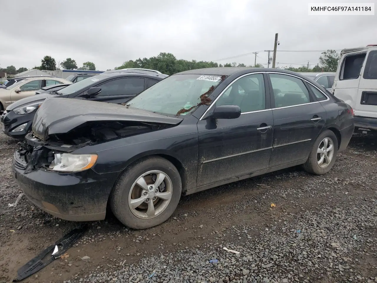 2007 Hyundai Azera Se VIN: KMHFC46F97A141184 Lot: 61184055
