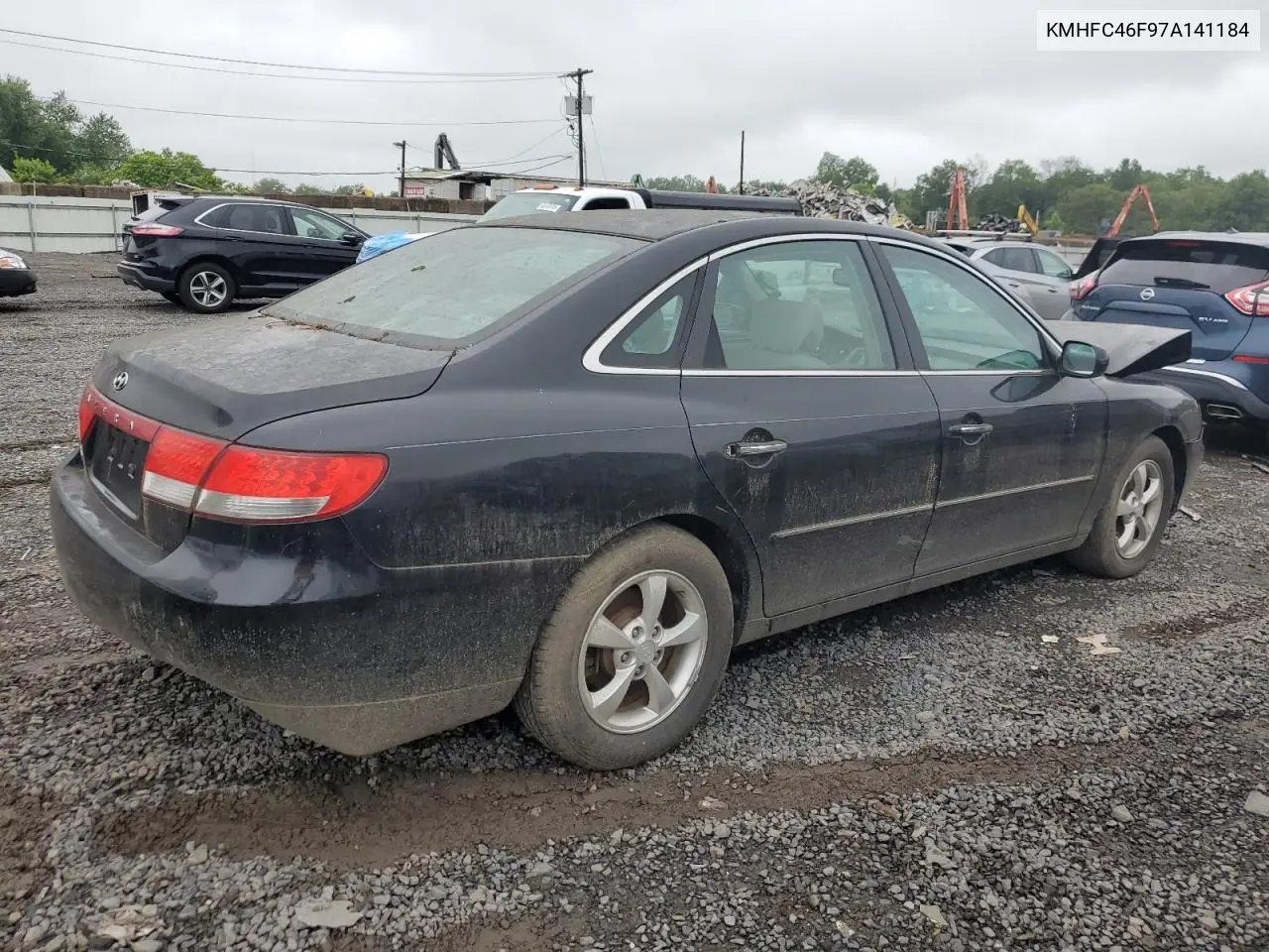 2007 Hyundai Azera Se VIN: KMHFC46F97A141184 Lot: 61184055