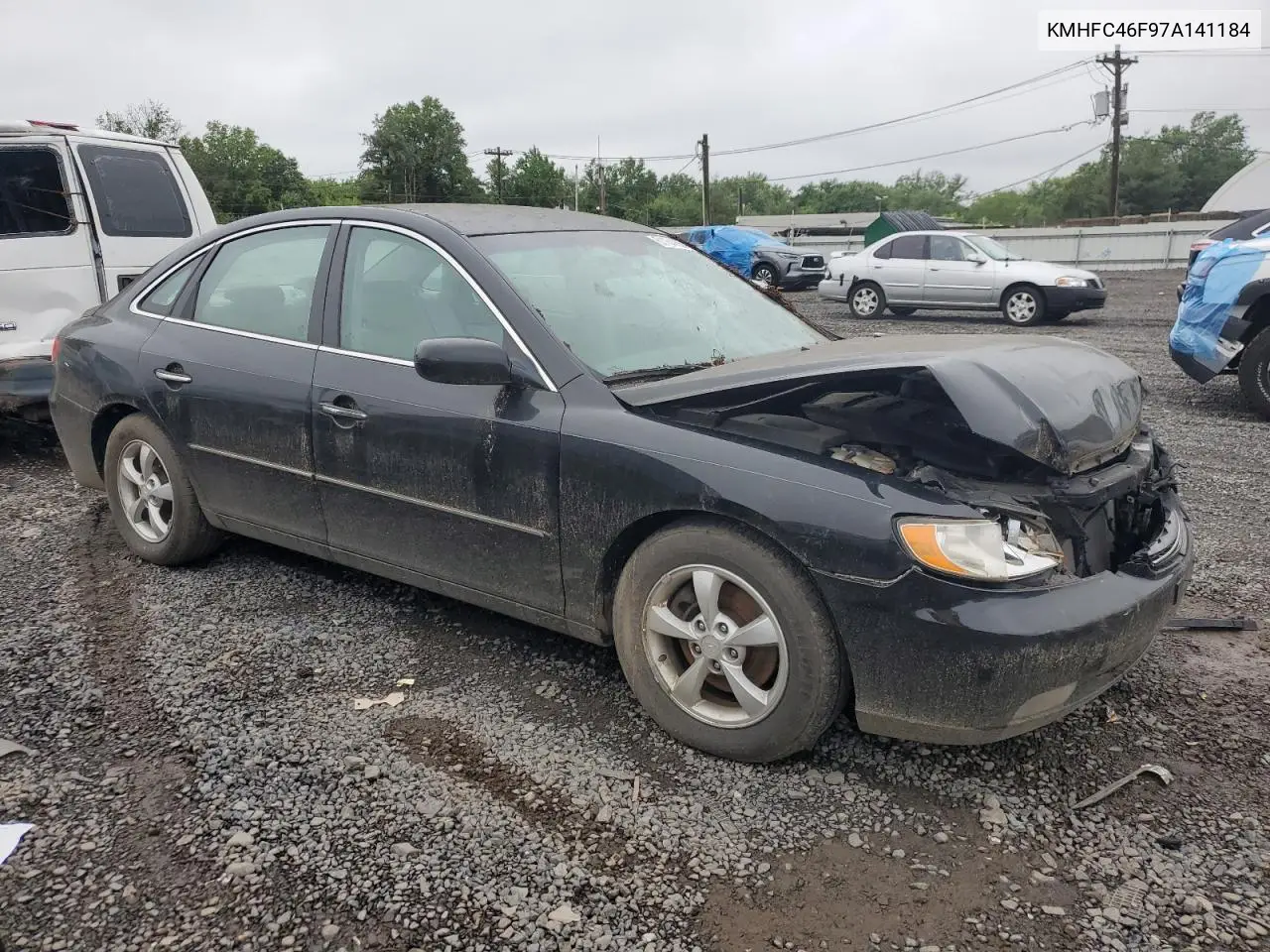 2007 Hyundai Azera Se VIN: KMHFC46F97A141184 Lot: 61184055