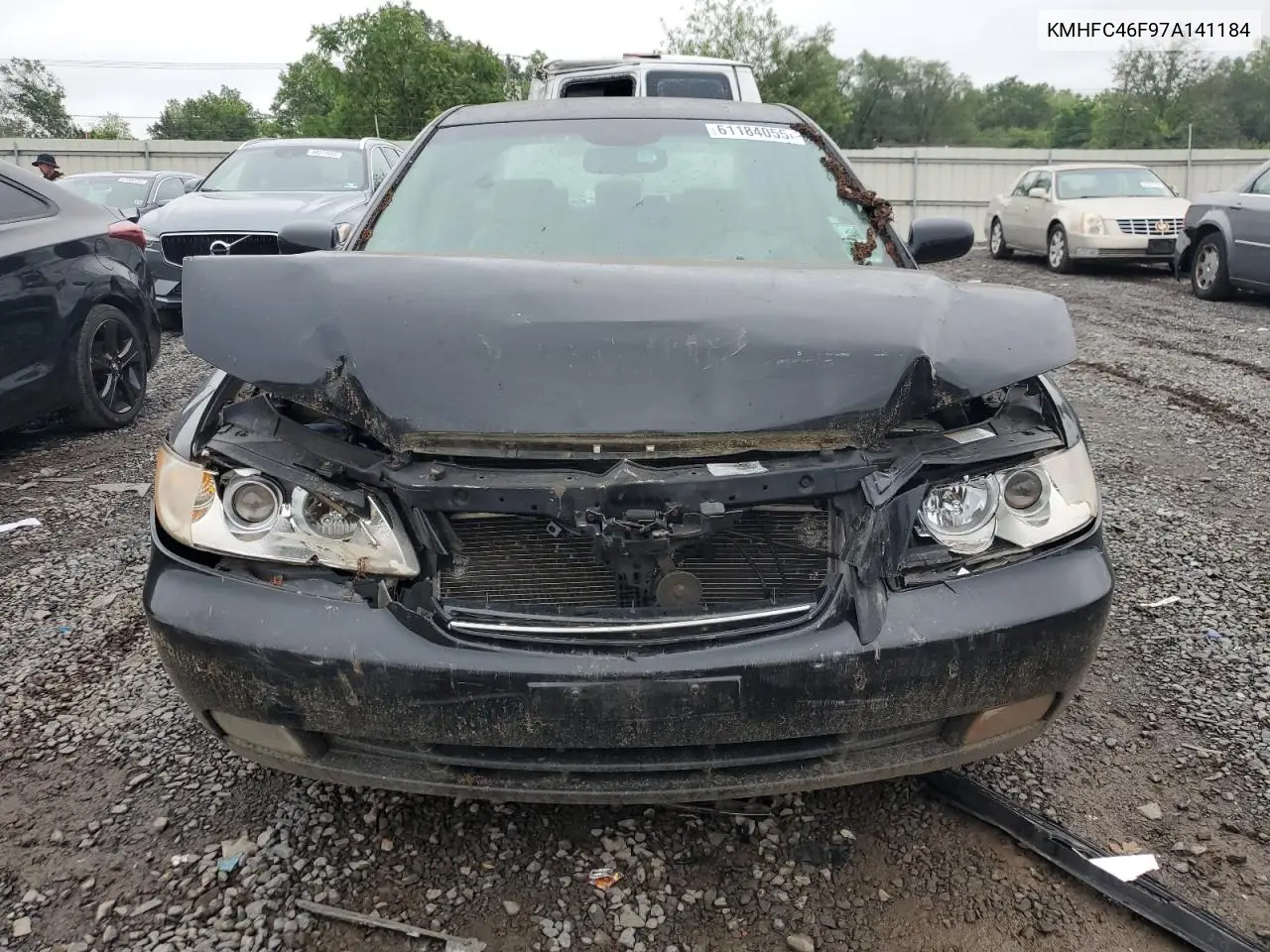 2007 Hyundai Azera Se VIN: KMHFC46F97A141184 Lot: 61184055