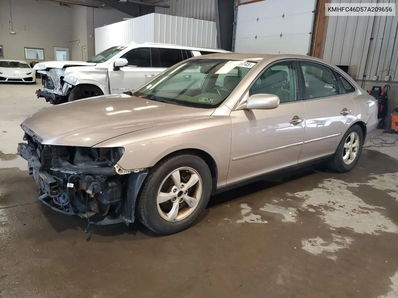 2007 Hyundai Azera Gls VIN: KMHFC46D57A209656 Lot: 61569745