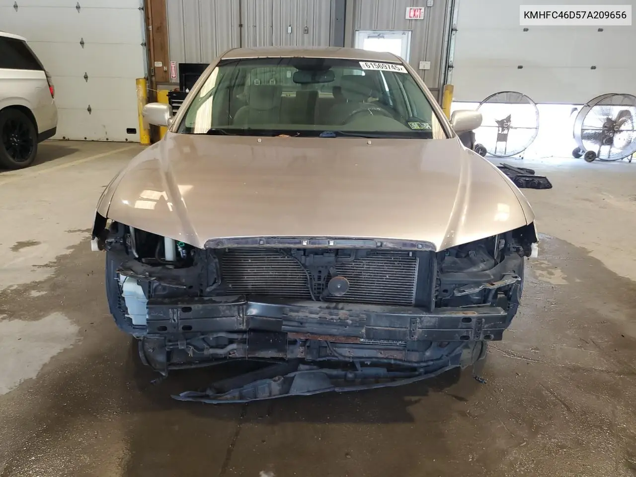 2007 Hyundai Azera Gls VIN: KMHFC46D57A209656 Lot: 61569745