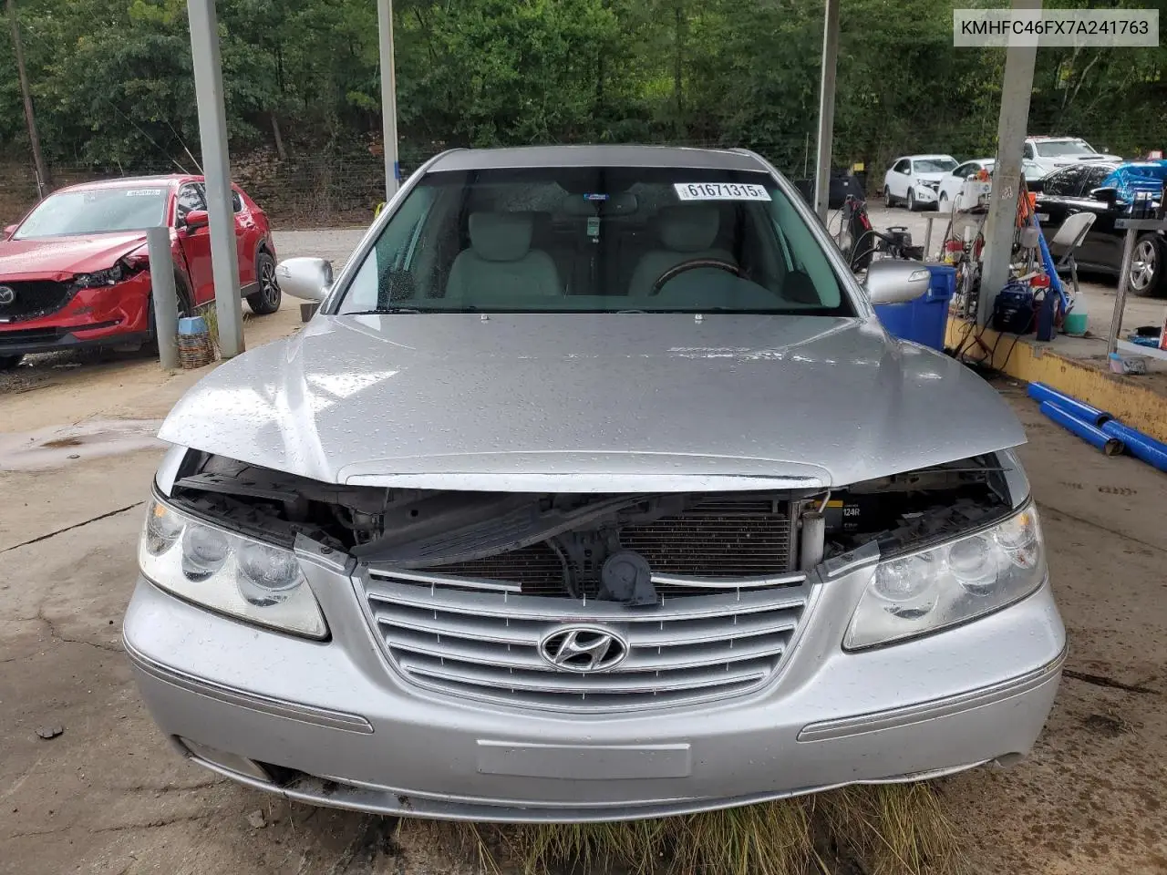 2007 Hyundai Azera Se VIN: KMHFC46FX7A241763 Lot: 61671315