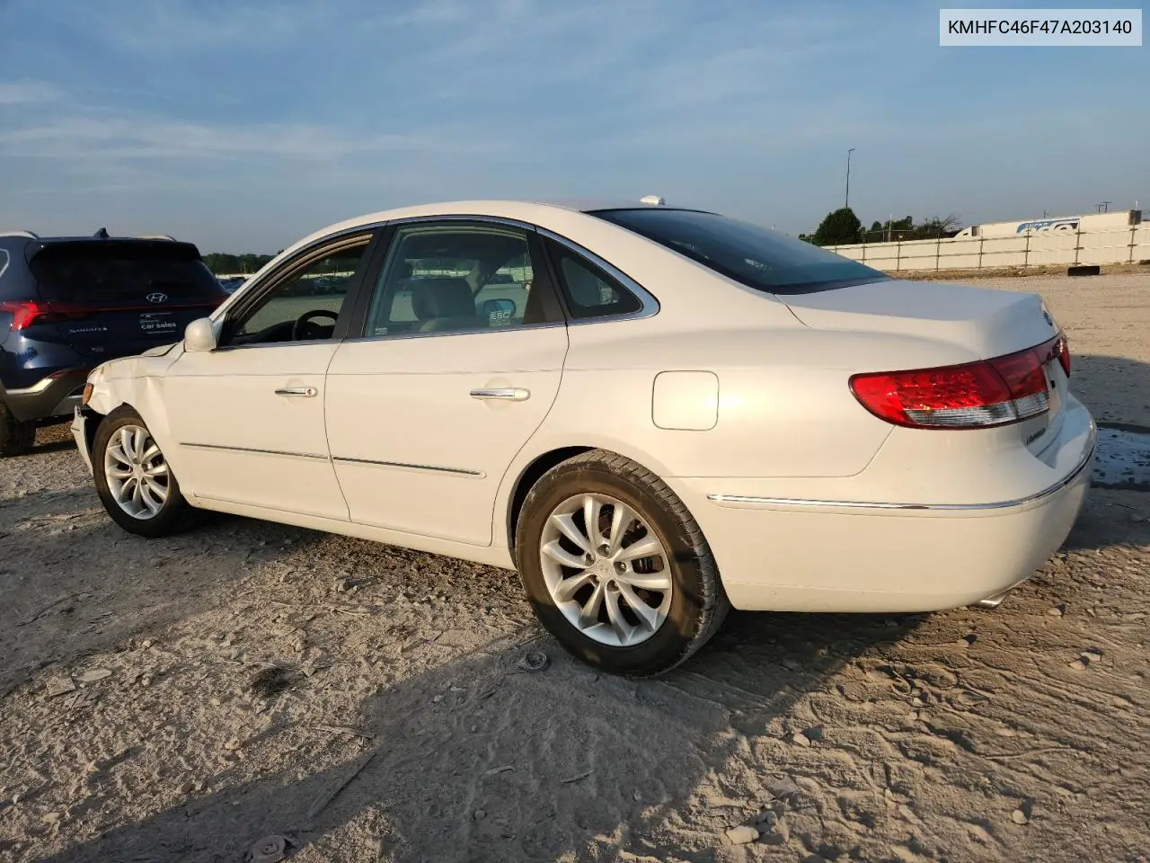 2007 Hyundai Azera Se VIN: KMHFC46F47A203140 Lot: 62090625