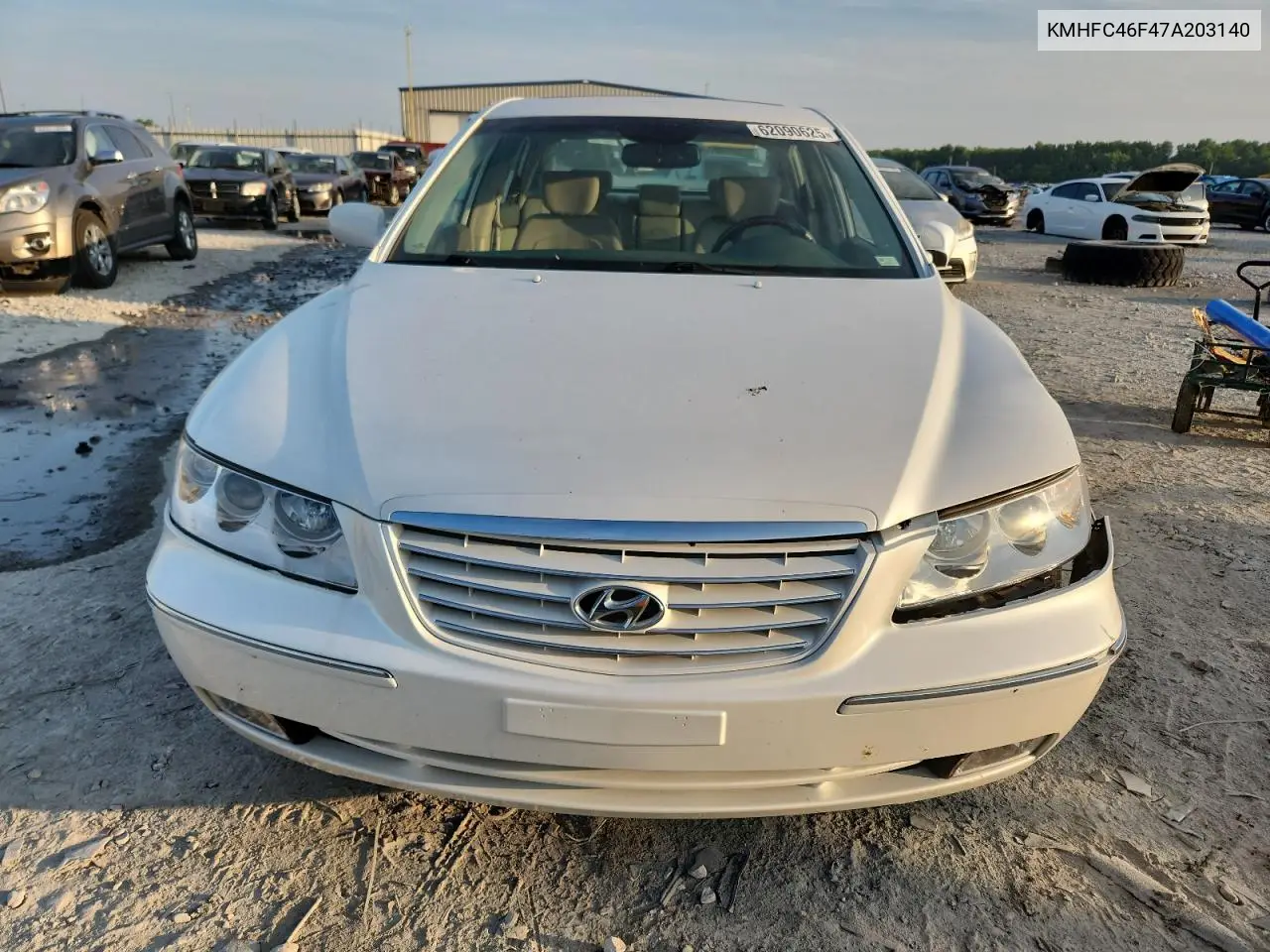 2007 Hyundai Azera Se VIN: KMHFC46F47A203140 Lot: 62090625