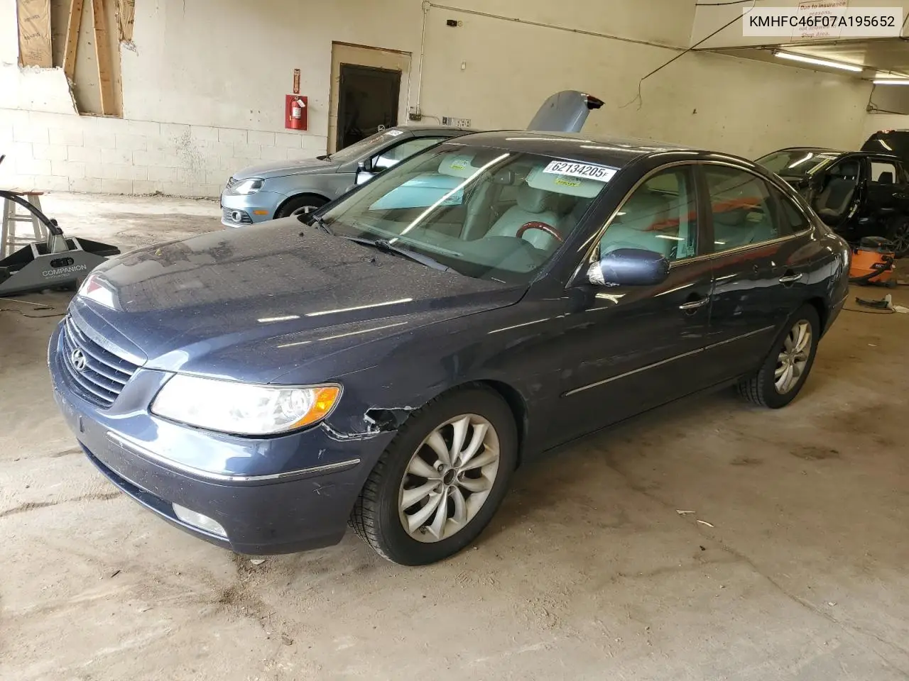 2007 Hyundai Azera Se VIN: KMHFC46F07A195652 Lot: 62134205