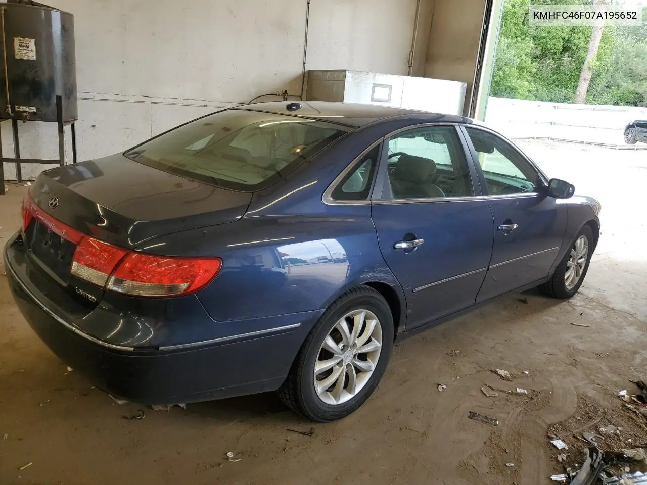 2007 Hyundai Azera Se VIN: KMHFC46F07A195652 Lot: 62134205
