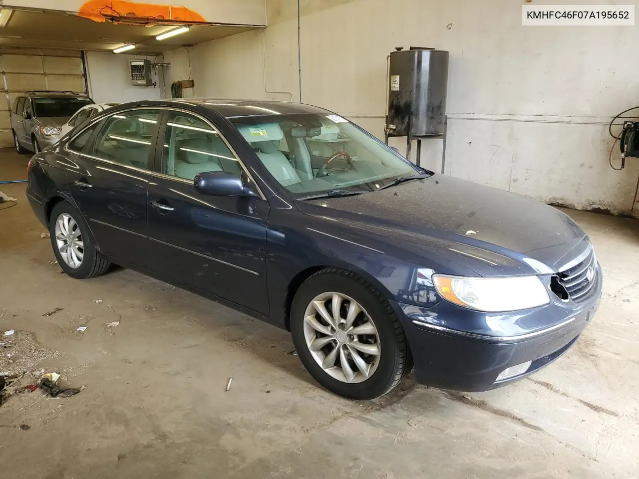 2007 Hyundai Azera Se VIN: KMHFC46F07A195652 Lot: 62134205