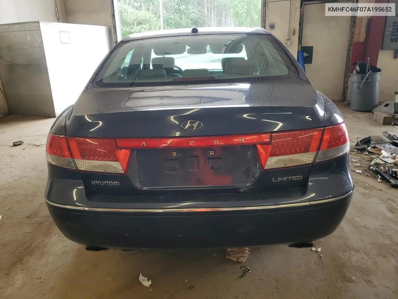 2007 Hyundai Azera Se VIN: KMHFC46F07A195652 Lot: 62134205