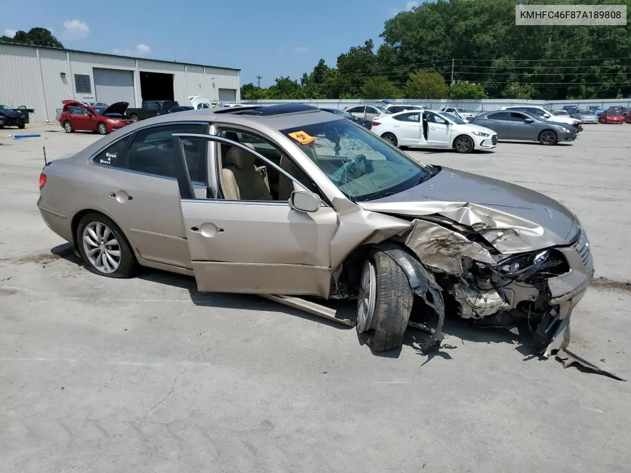 2007 Hyundai Azera Se VIN: KMHFC46F87A189808 Lot: 62830235