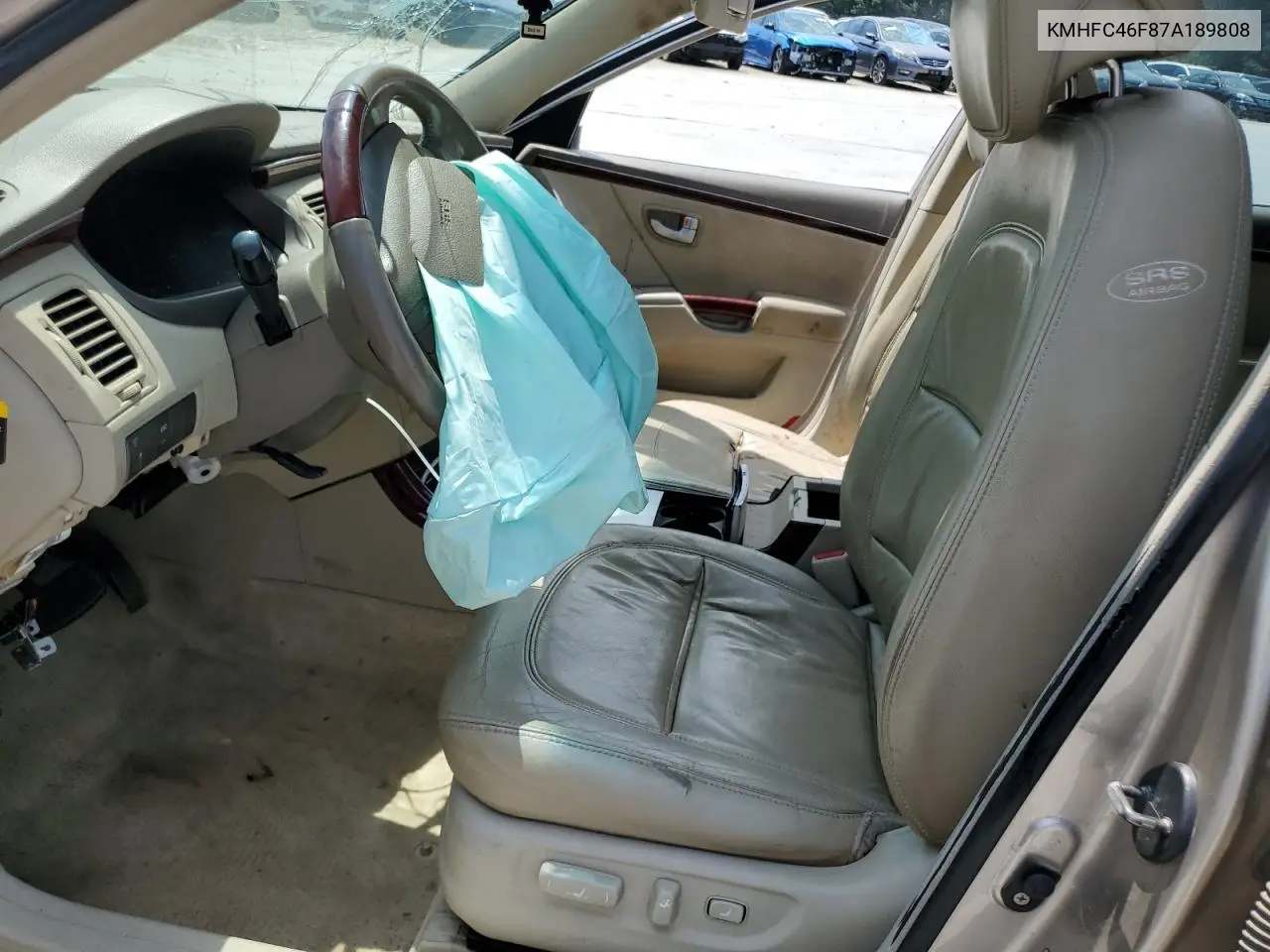 2007 Hyundai Azera Se VIN: KMHFC46F87A189808 Lot: 62830235