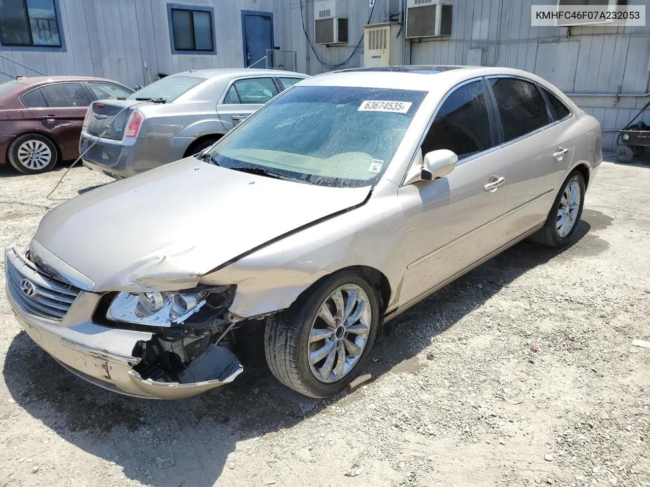 2007 Hyundai Azera Se VIN: KMHFC46F07A232053 Lot: 63674535