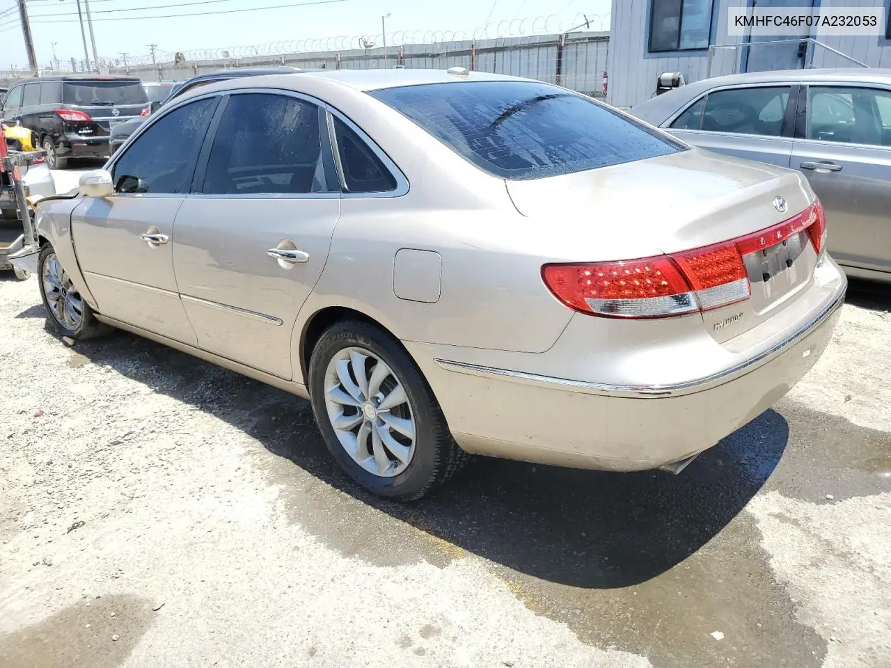 2007 Hyundai Azera Se VIN: KMHFC46F07A232053 Lot: 63674535