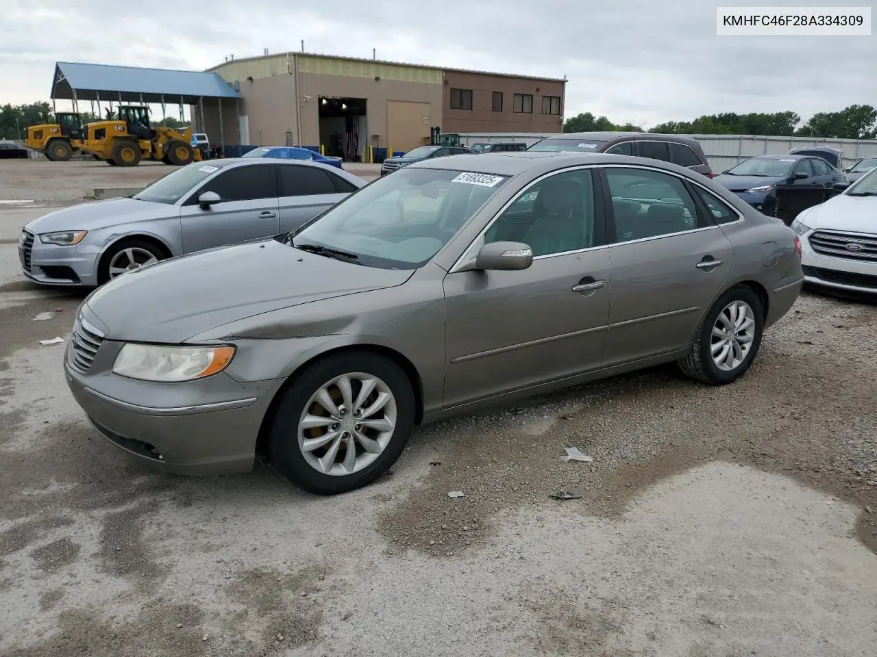 2008 Hyundai Azera Se VIN: KMHFC46F28A334309 Lot: 51693325