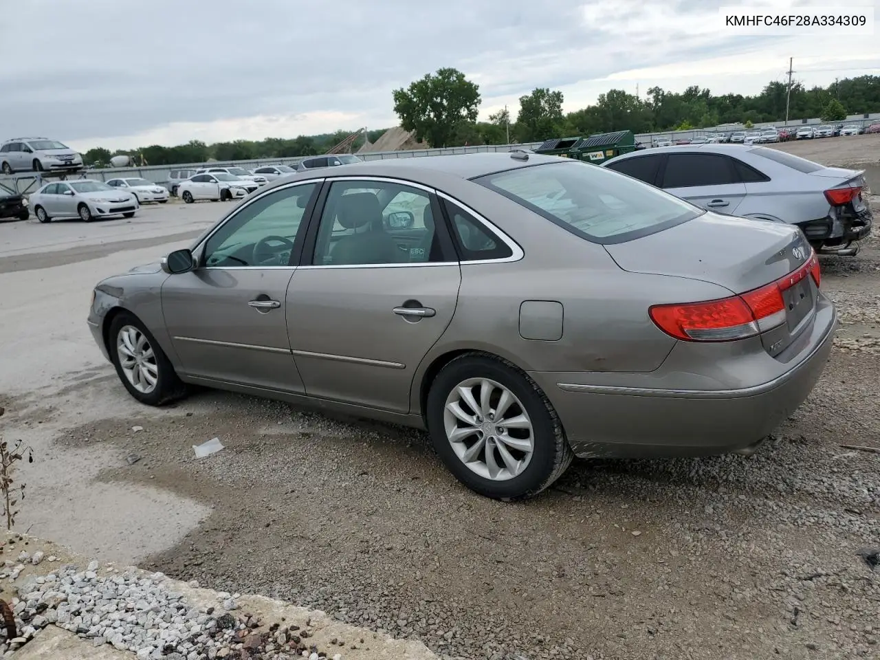 2008 Hyundai Azera Se VIN: KMHFC46F28A334309 Lot: 51693325