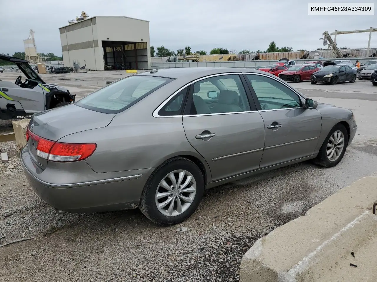 2008 Hyundai Azera Se VIN: KMHFC46F28A334309 Lot: 51693325