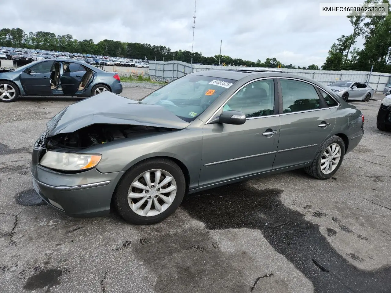 2008 Hyundai Azera Se VIN: KMHFC46F18A253303 Lot: 60263525