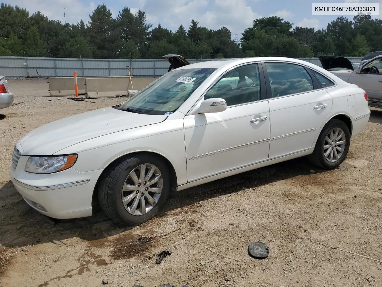 2008 Hyundai Azera Se VIN: KMHFC46F78A333821 Lot: 61246295