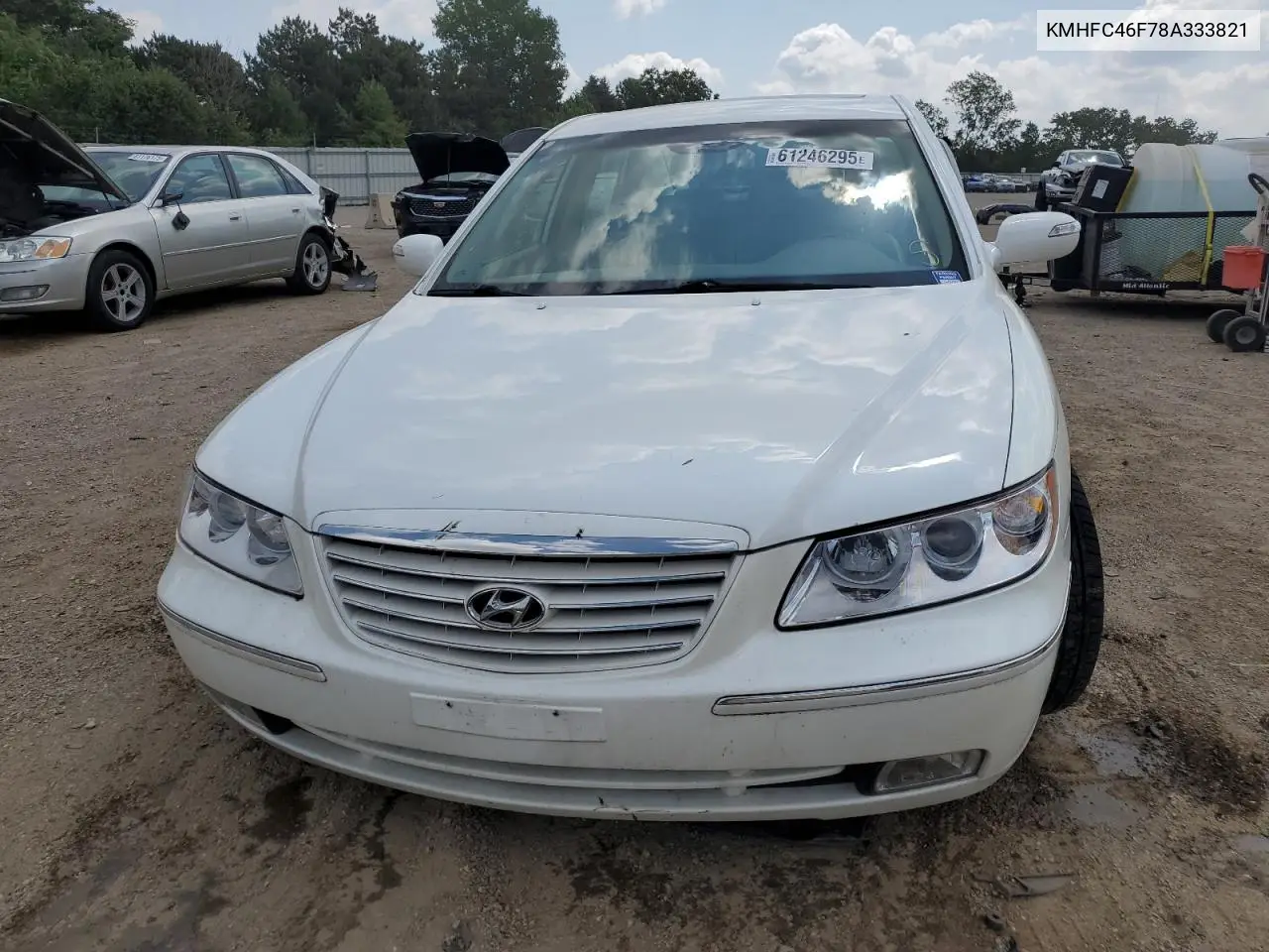2008 Hyundai Azera Se VIN: KMHFC46F78A333821 Lot: 61246295