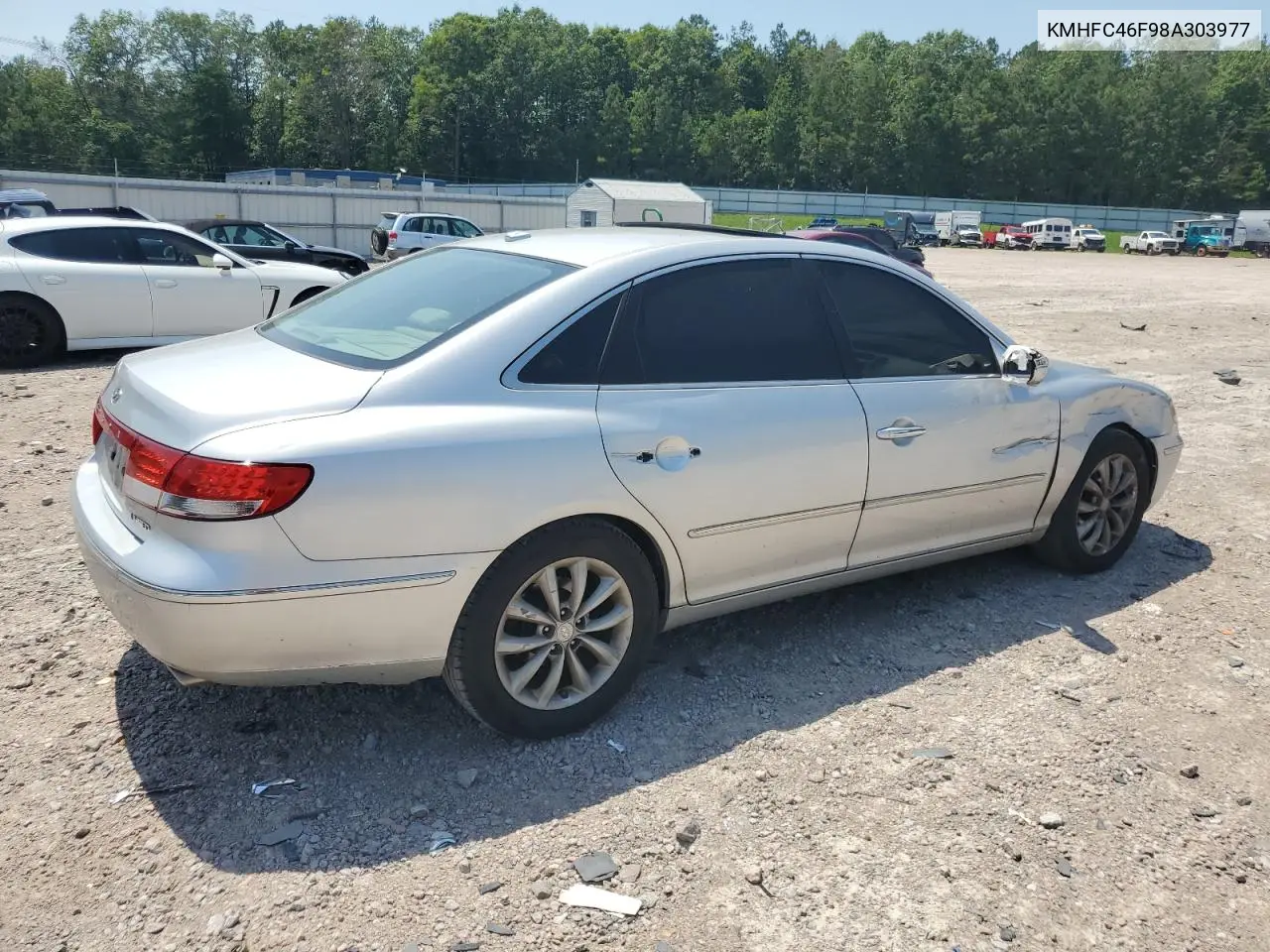 2008 Hyundai Azera Se VIN: KMHFC46F98A303977 Lot: 62328645