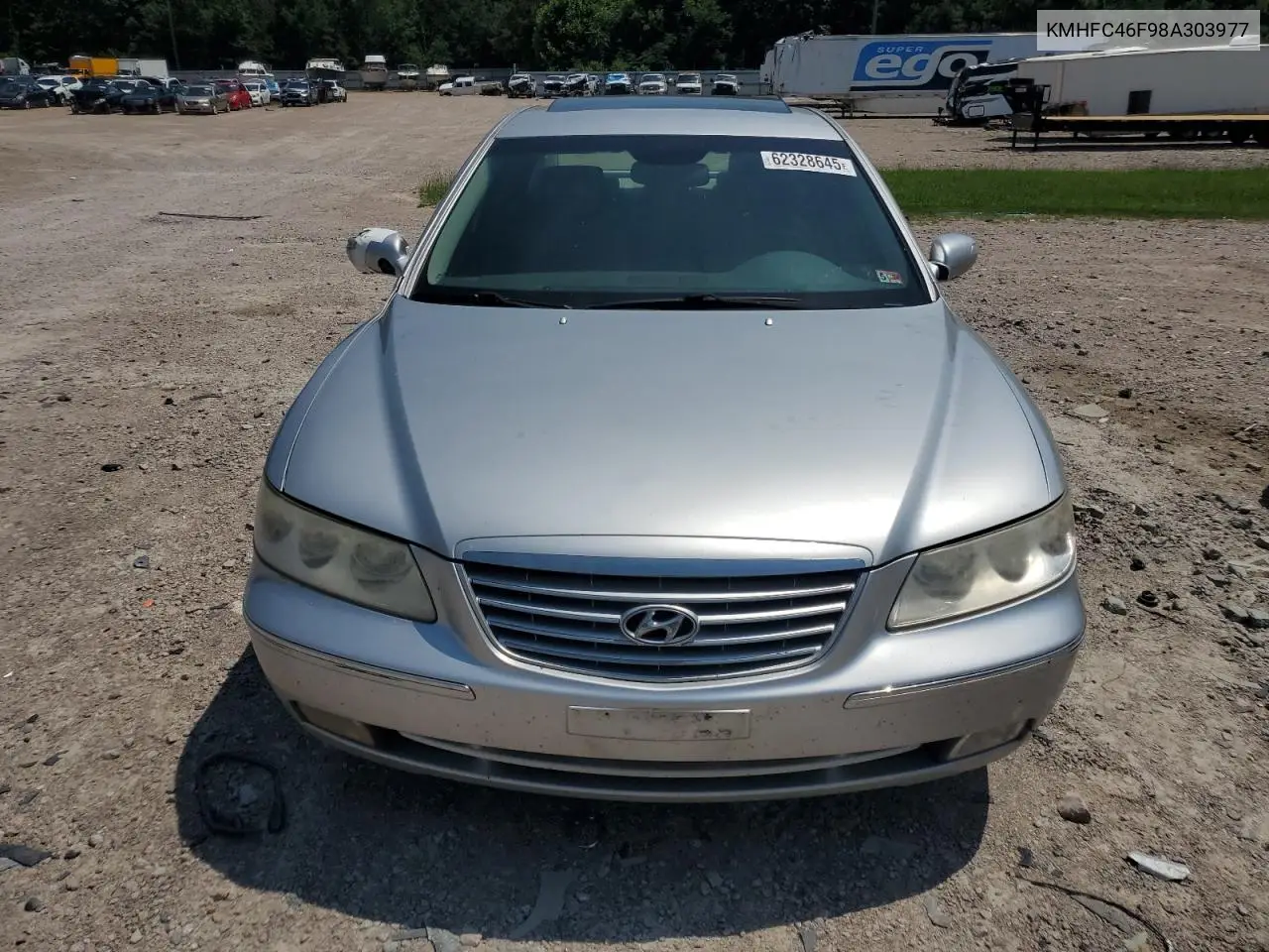 2008 Hyundai Azera Se VIN: KMHFC46F98A303977 Lot: 62328645