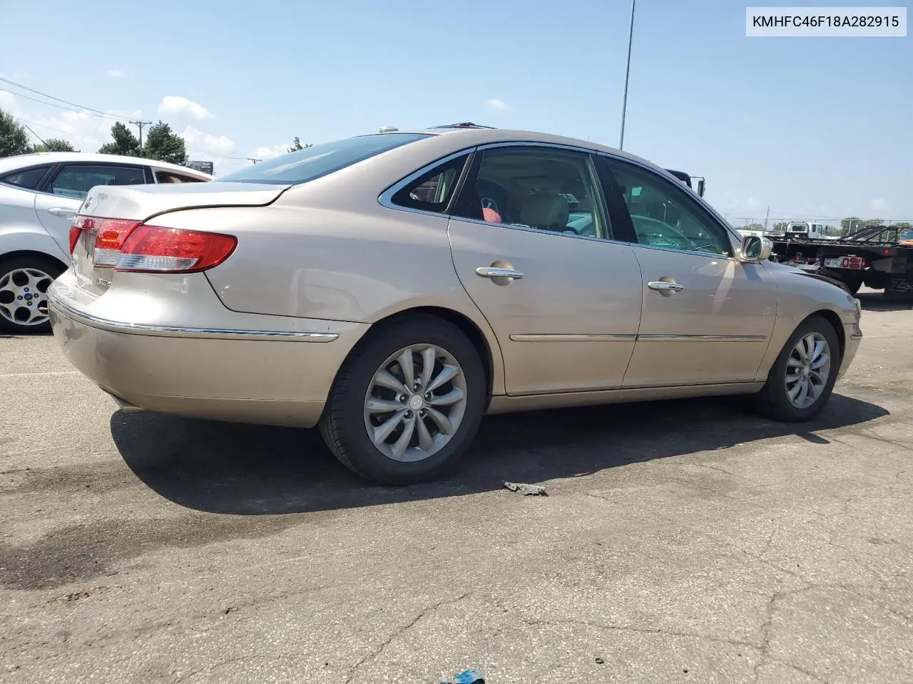 2008 Hyundai Azera Se VIN: KMHFC46F18A282915 Lot: 63642835