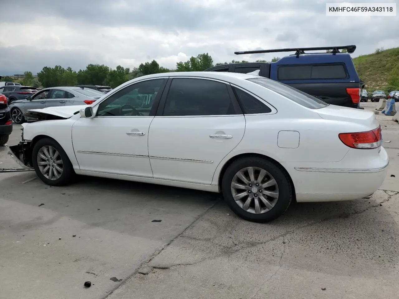 2009 Hyundai Azera Se VIN: KMHFC46F59A343118 Lot: 61096285