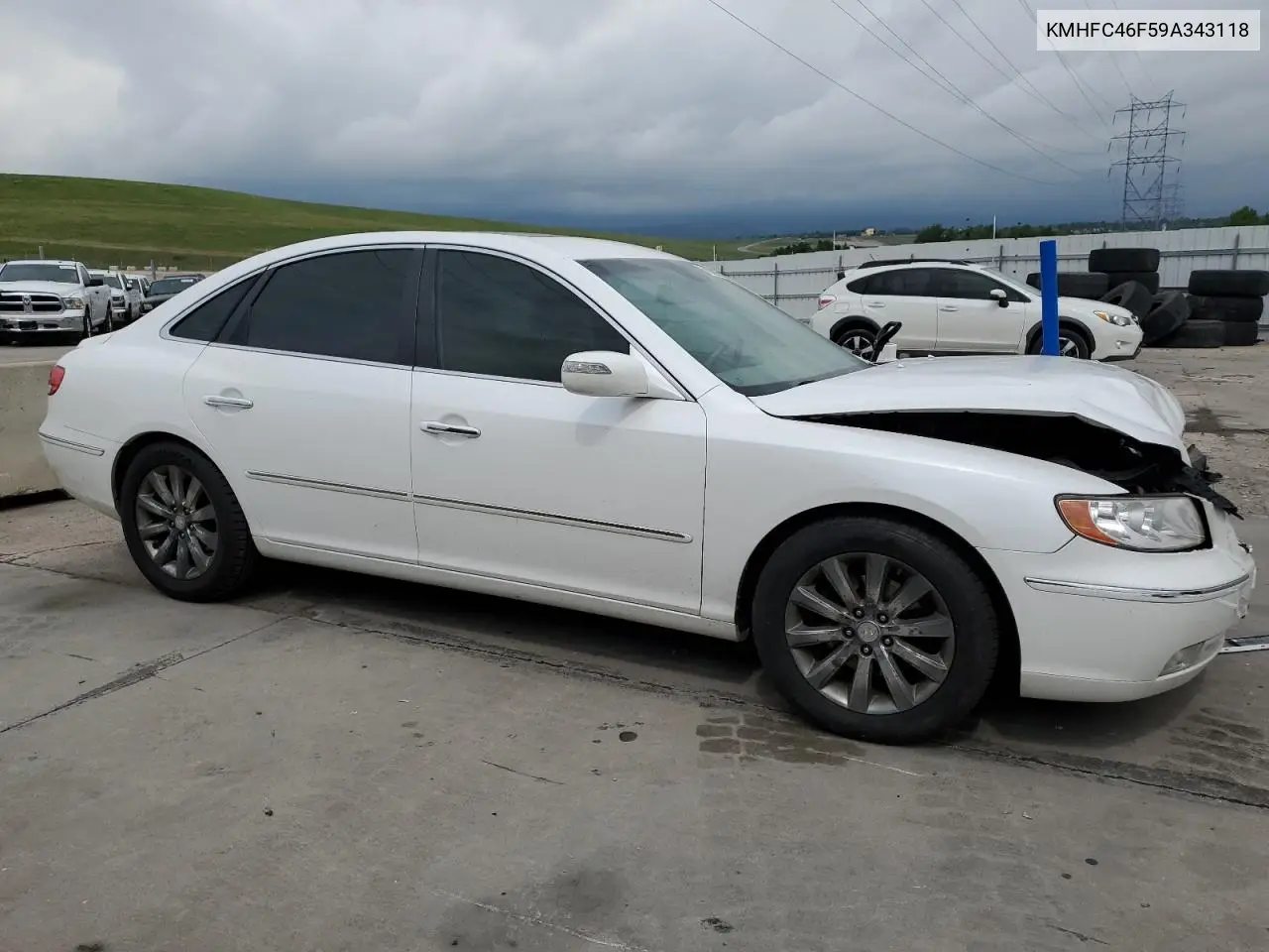 2009 Hyundai Azera Se VIN: KMHFC46F59A343118 Lot: 61096285