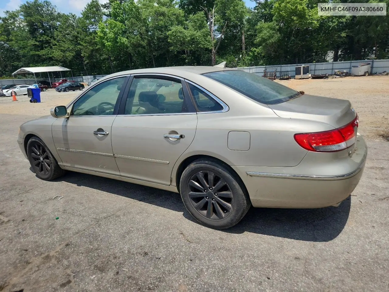 2009 Hyundai Azera Se VIN: KMHFC46F09A380660 Lot: 62120475