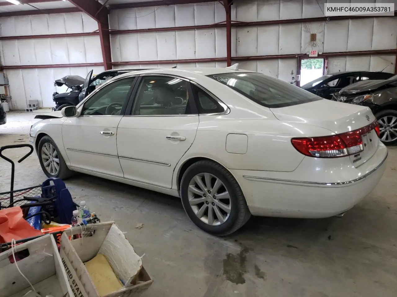 2009 Hyundai Azera Gls VIN: KMHFC46D09A353781 Lot: 62323855