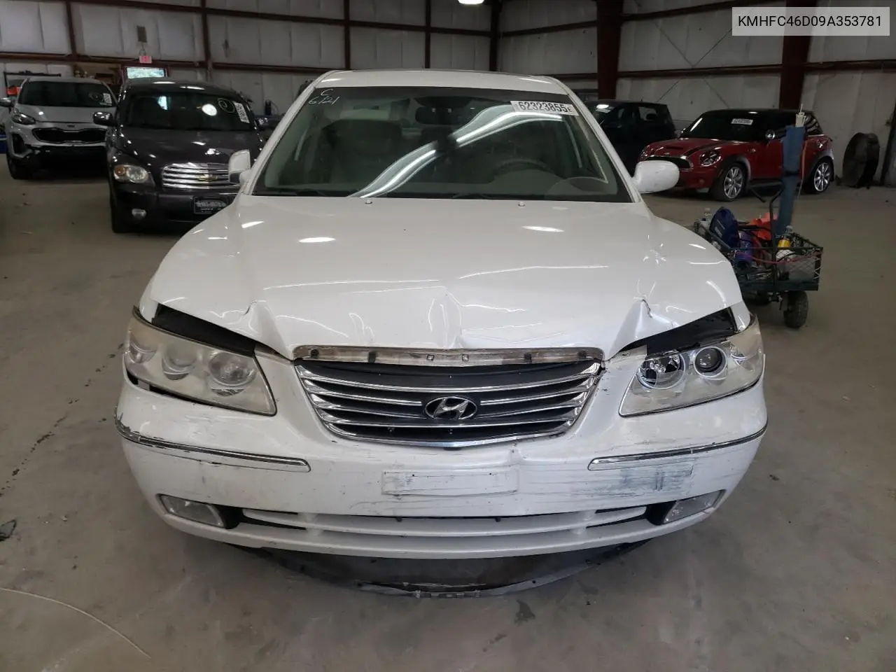 2009 Hyundai Azera Gls VIN: KMHFC46D09A353781 Lot: 62323855