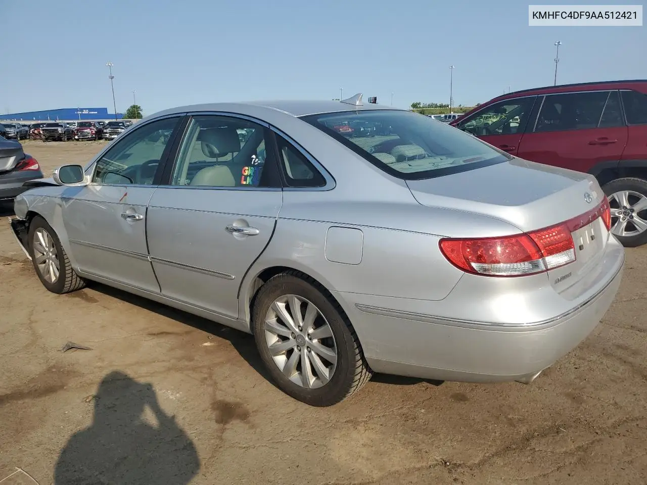 2010 Hyundai Azera Gls VIN: KMHFC4DF9AA512421 Lot: 59077225