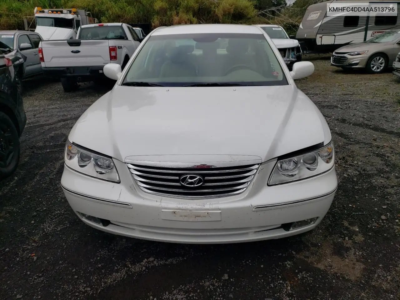2010 Hyundai Azera Gls VIN: KMHFC4DD4AA513796 Lot: 59782965
