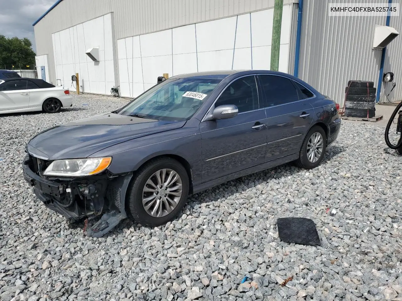 2011 Hyundai Azera Gls VIN: KMHFC4DFXBA525745 Lot: 63046015