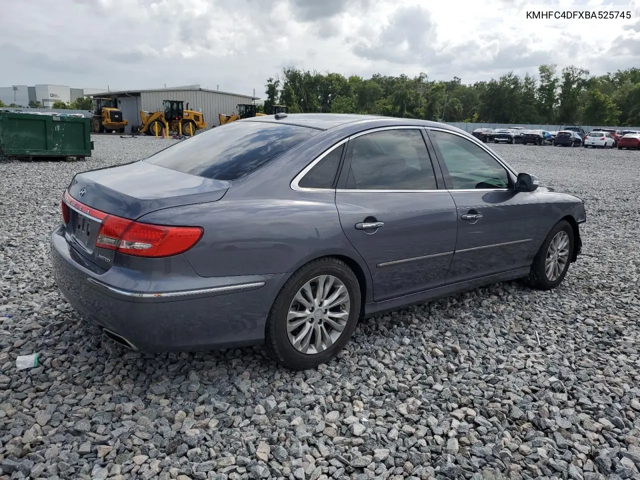 2011 Hyundai Azera Gls VIN: KMHFC4DFXBA525745 Lot: 63046015