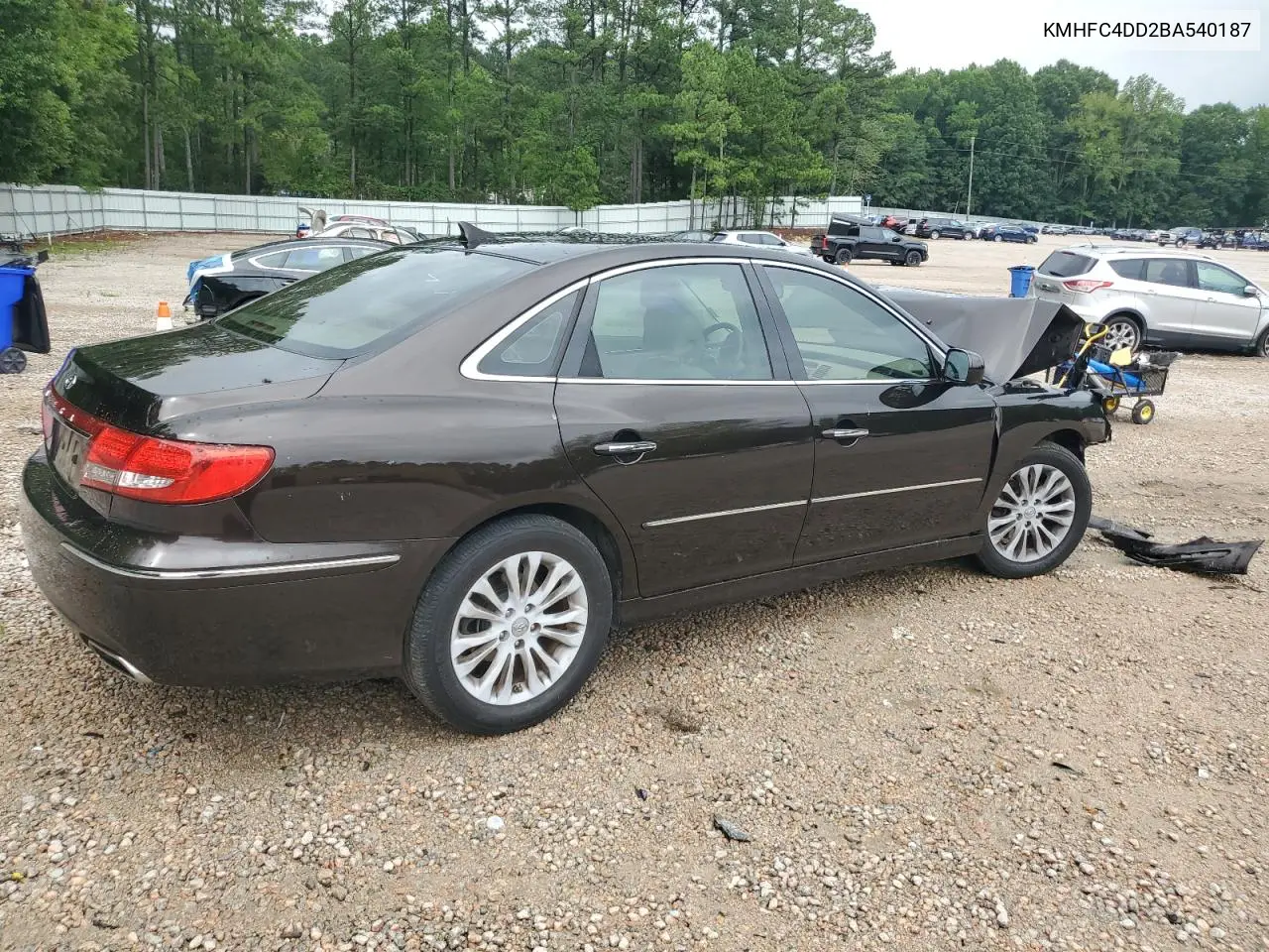 2011 Hyundai Azera Gls VIN: KMHFC4DD2BA540187 Lot: 63405865