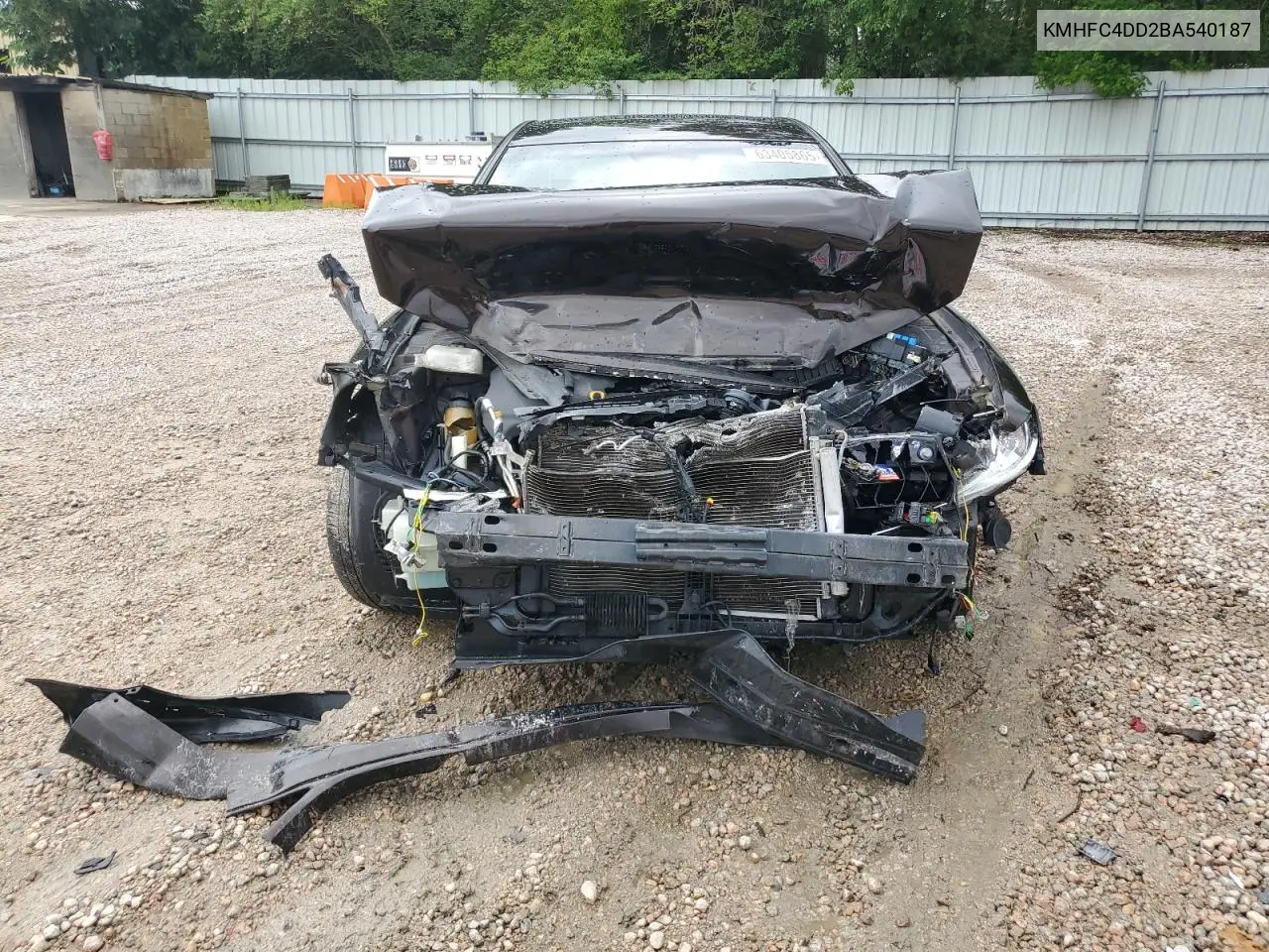 2011 Hyundai Azera Gls VIN: KMHFC4DD2BA540187 Lot: 63405865