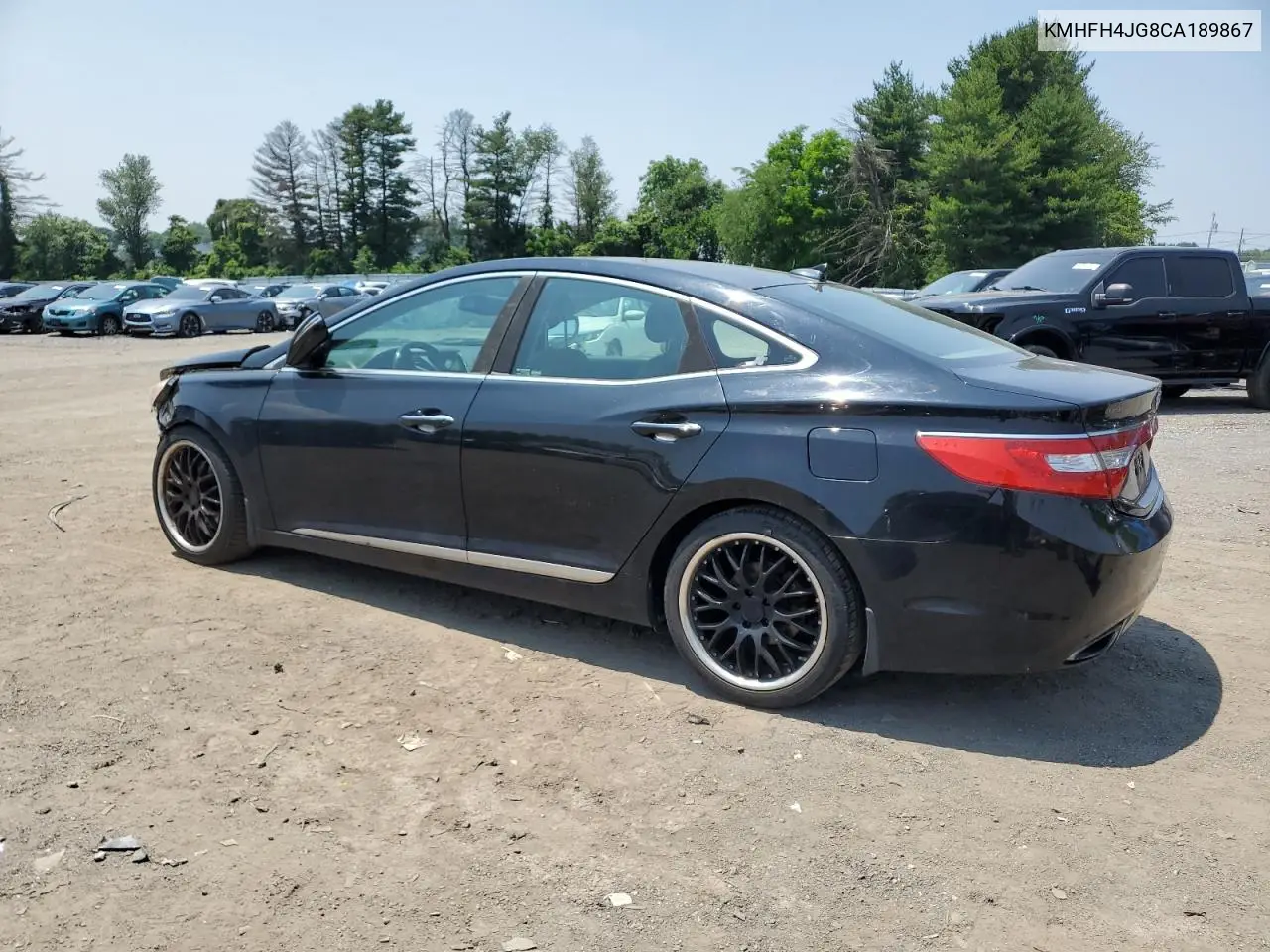 2012 Hyundai Azera Gls VIN: KMHFH4JG8CA189867 Lot: 60274125