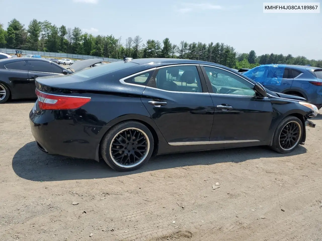 2012 Hyundai Azera Gls VIN: KMHFH4JG8CA189867 Lot: 60274125