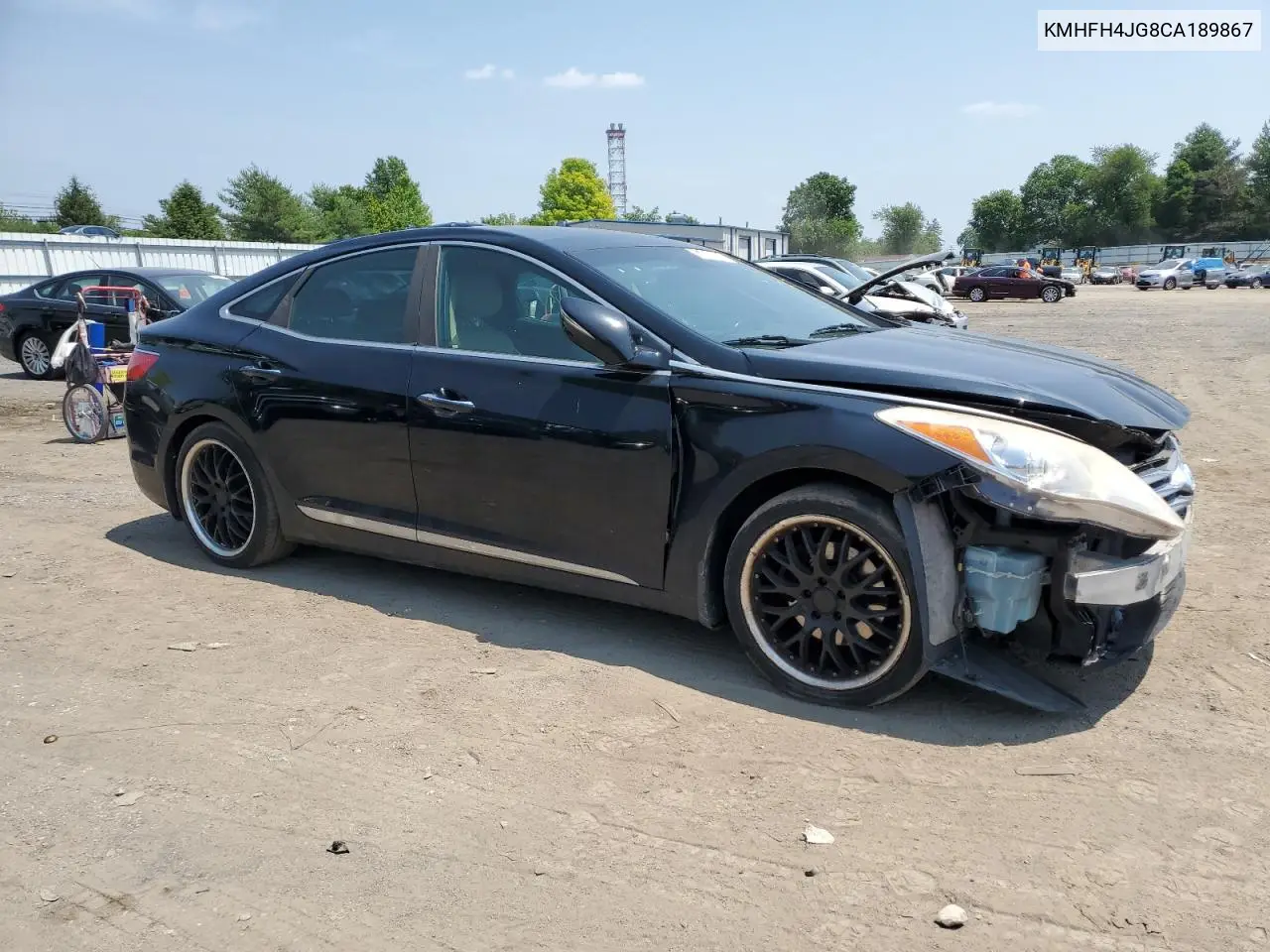 2012 Hyundai Azera Gls VIN: KMHFH4JG8CA189867 Lot: 60274125