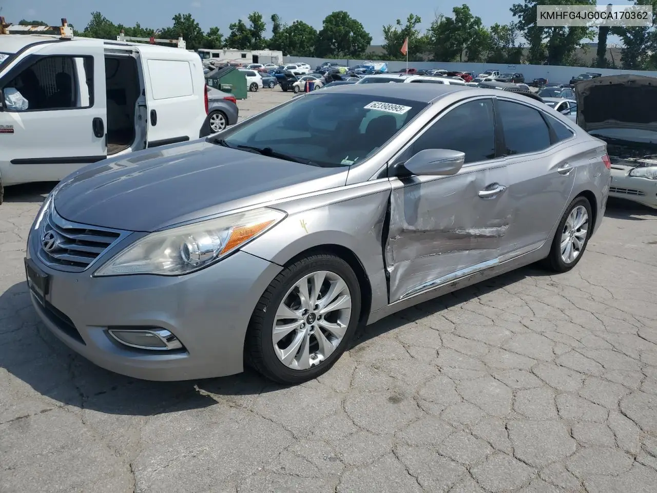 2012 Hyundai Azera Gls VIN: KMHFG4JG0CA170362 Lot: 62398995