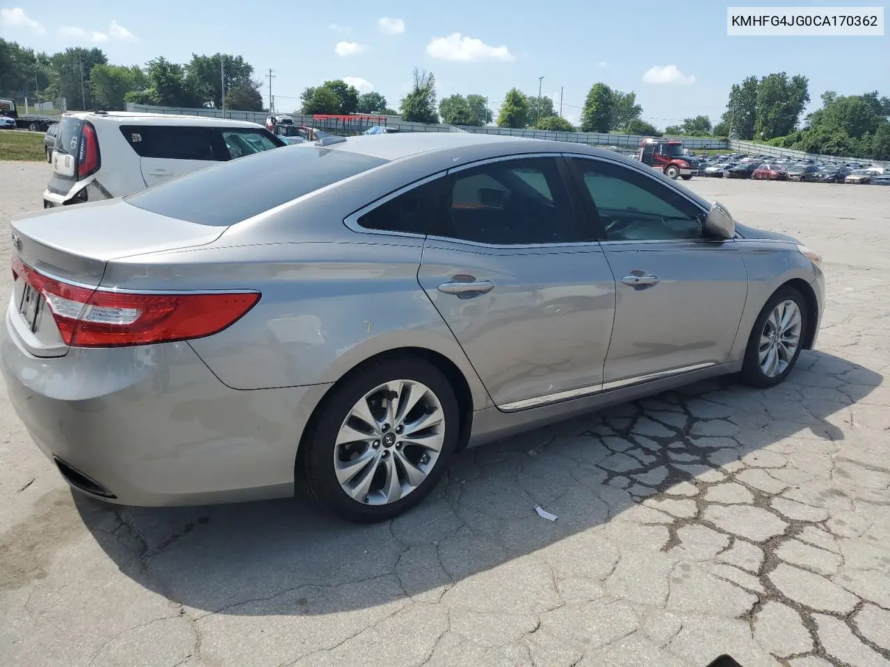 2012 Hyundai Azera Gls VIN: KMHFG4JG0CA170362 Lot: 62398995
