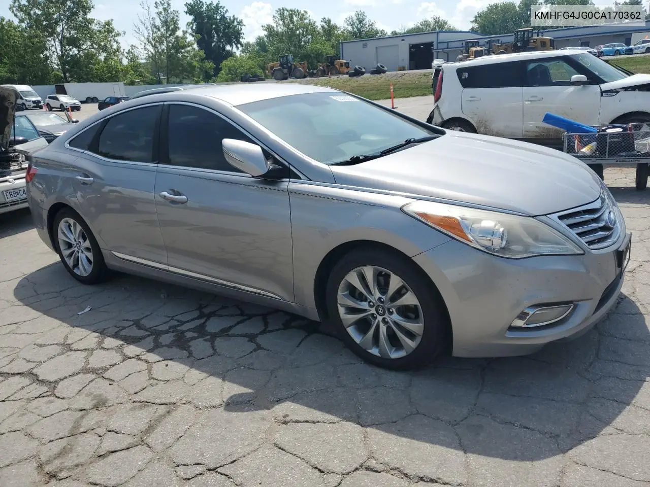 2012 Hyundai Azera Gls VIN: KMHFG4JG0CA170362 Lot: 62398995